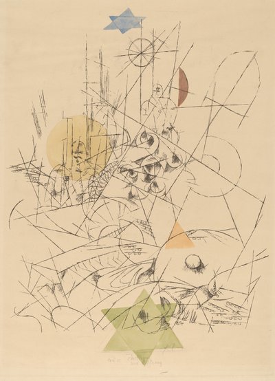 Toivo ja tuho Tuho ja toivo, 1916. tekijältä Paul Klee
