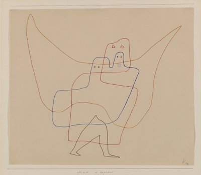 Teoksessa Angels Care, 1931. tekijältä Paul Klee