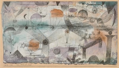 Ilman valtakunnassa, 1917. tekijältä Paul Klee