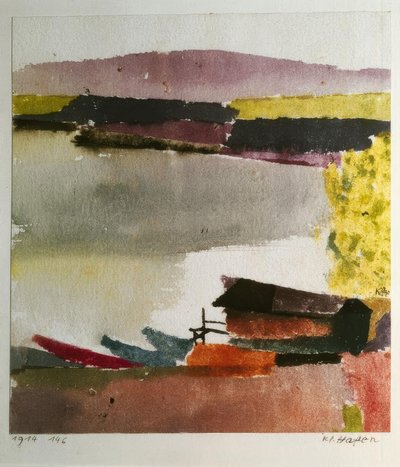 Kleiner Hafen tekijältä Paul Klee