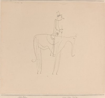 Comic Rider tekijältä Paul Klee