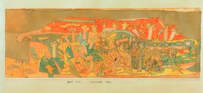 Kultivierter Berg tekijältä Paul Klee