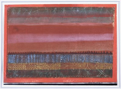 Kerroksellinen maisema tekijältä Paul Klee