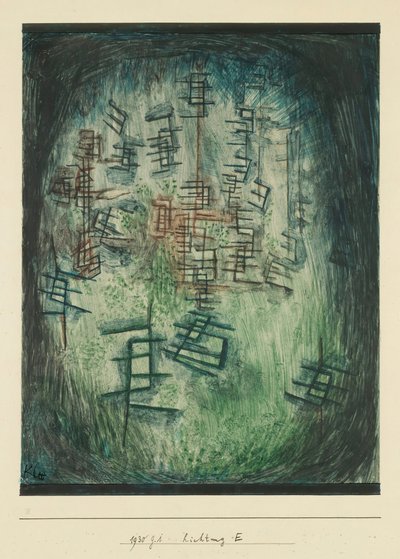 Glade E Clearing E, 1930. tekijältä Paul Klee