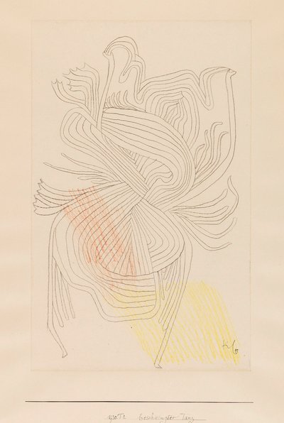 Vilkas tanssi, 1930. tekijältä Paul Klee
