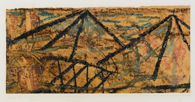 Vedenkuljettajan kanssa, 1920. tekijältä Paul Klee