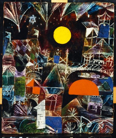 Moonrise - auringonlasku tekijältä Paul Klee