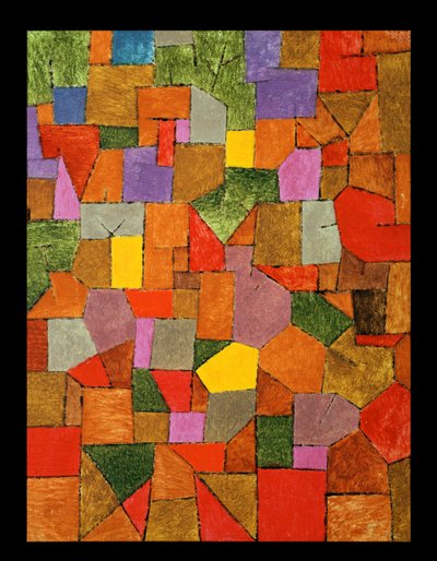 Mountain Village (syksyinen) 1934 tekijältä Paul Klee