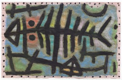Muta-metsikala (Schlamm Assel Fisch) tekijältä Paul Klee
