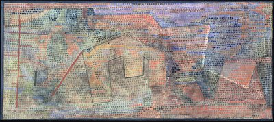 Mykistetty kovuus 1931 (nro 282) (akvarelli pohjustetulla sideharsolla pahville) tekijältä Paul Klee