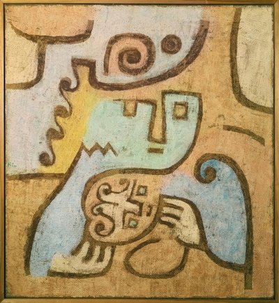 Mutter mit Kind tekijältä Paul Klee