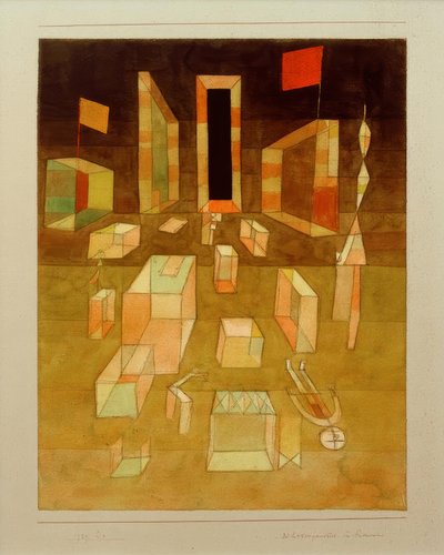 Nichtkomponiertes im Raum tekijältä Paul Klee