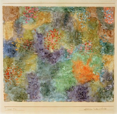 Nördlicher Garten in Blüte tekijältä Paul Klee