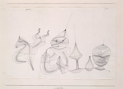 Yläsävel; Obertone tekijältä Paul Klee