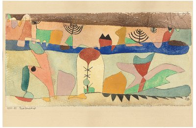 Puistomaisema tekijältä Paul Klee
