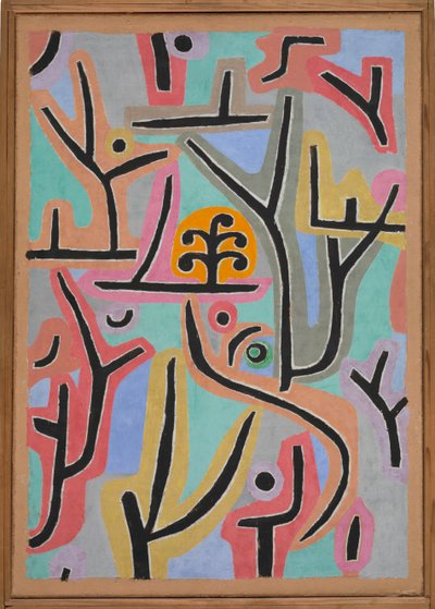 Puisto lähellä Lu... tekijältä Paul Klee