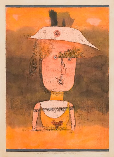 Retrato de Frau P. no sul da Finlândia tekijältä Paul Klee