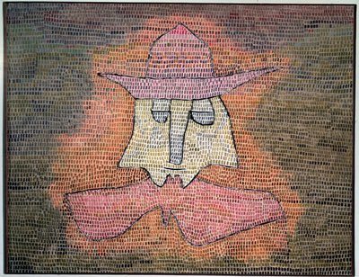 Pastori Kolin muotokuva - maalaus tekijältä Paul Klee