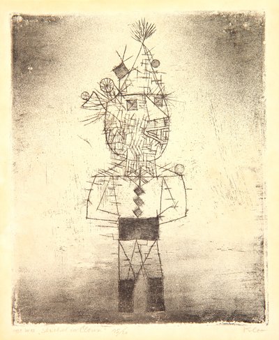 Prickle the Clown tai Stachel der Clown tekijältä Paul Klee