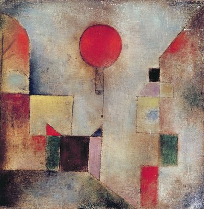 Punainen ilmapallo tekijältä Paul Klee