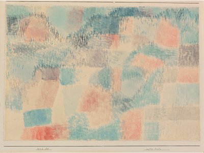 Rote Erde Red Earth, 1926. tekijältä Paul Klee