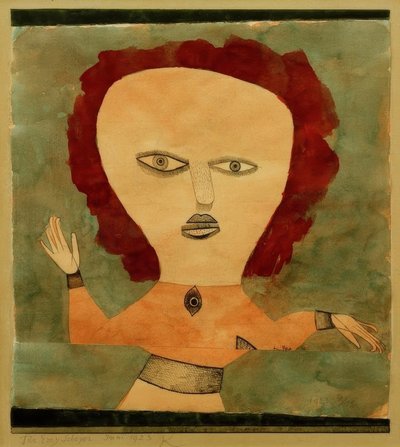 Schauspieler als Frau tekijältä Paul Klee