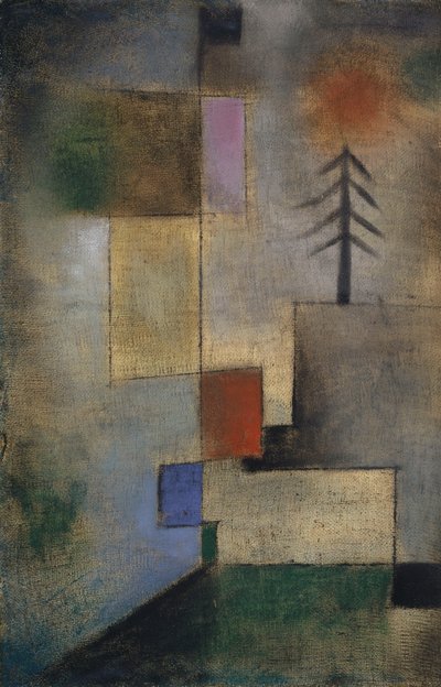 Pieni kuva kuusista, 1922. tekijältä Paul Klee