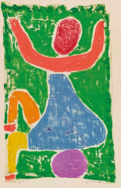 Lapsi leikkii Lapsi leikkii, 1938. tekijältä Paul Klee