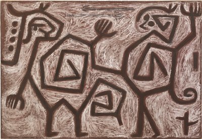 Squabble Duet, 1938. tekijältä Paul Klee