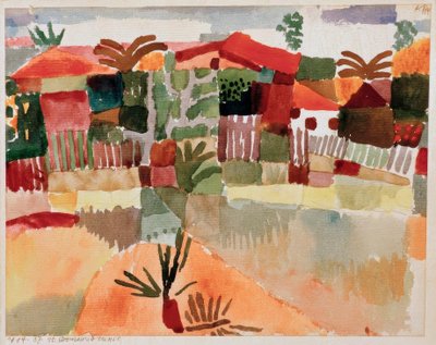 St. Germain s. Tunis tekijältä Paul Klee