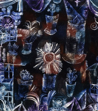 Asetelma ohdakkeen kanssa; Asetelma ohdakekukan kanssa tekijältä Paul Klee