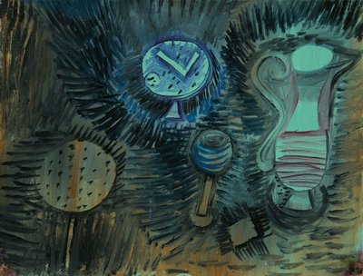 Asetelma, 1924. tekijältä Paul Klee