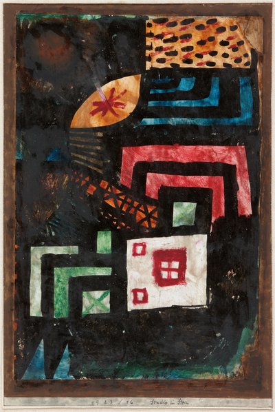 Opiskelu Stonessa; Studie im Stein tekijältä Paul Klee