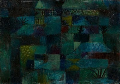 Rivipuutarha, 1920. tekijältä Paul Klee