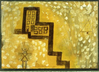 Talo kukkulalla; Talo korkealla tekijältä Paul Klee