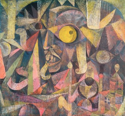 Kuu oli laskussa, se osoitti minulle englantilaisen irvistyksen, Lord Mal Famen tekijältä Paul Klee