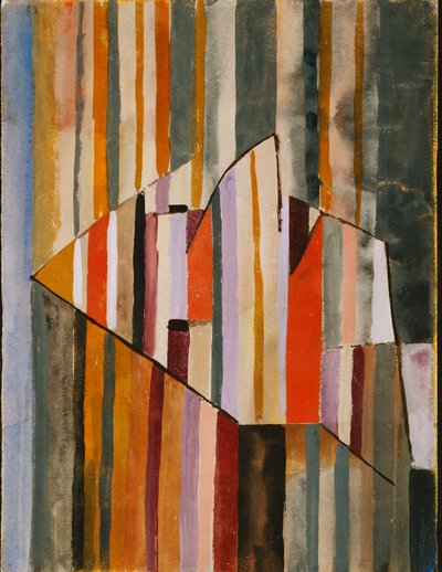 Pyramid Clown; Klovnipyramidi tekijältä Paul Klee