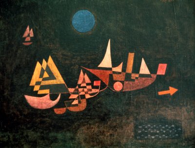 Laivat lähtevät, 1927 tekijältä Paul Klee