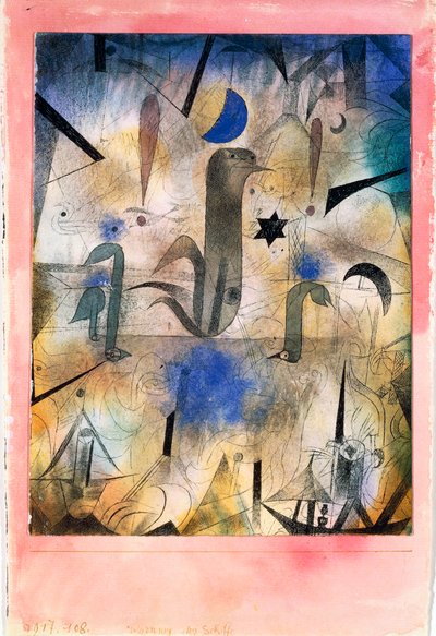 "Veneiden sireenit" tekijältä Paul Klee