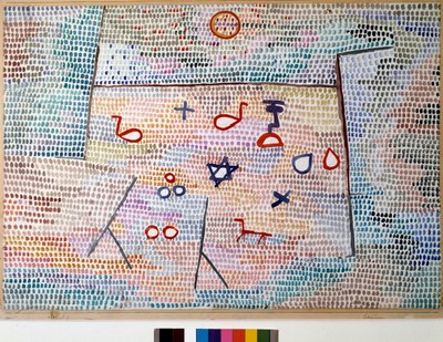 Lelu (akvarelli tekijältä Paul Klee