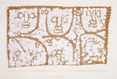 Kolme hahmoa; Yhdistävä kolmikko tekijältä Paul Klee