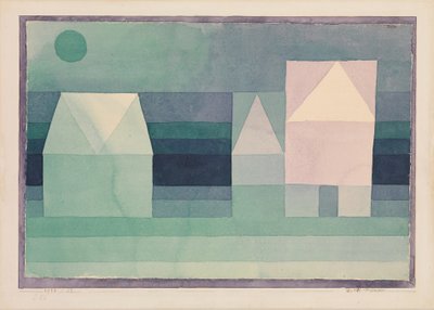 Kolme taloa tekijältä Paul Klee