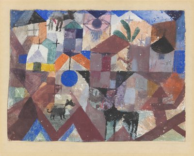 Tiergarten, 1918. tekijältä Paul Klee