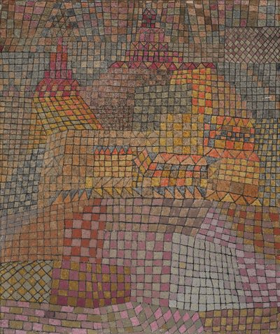 Kaupungin linna Kr.. tekijältä Paul Klee