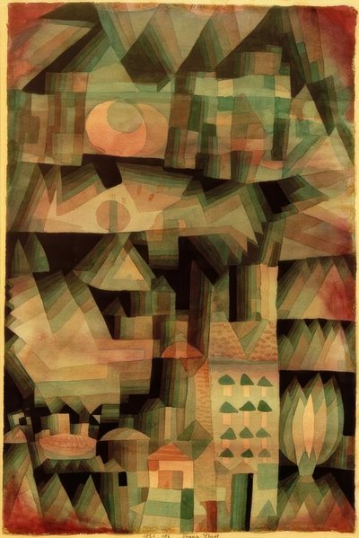 Traum-Stadt tekijältä Paul Klee