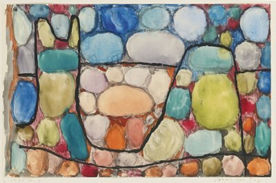Aarre maan päällä Aarre päivän yläpuolella, 1935 tekijältä Paul Klee