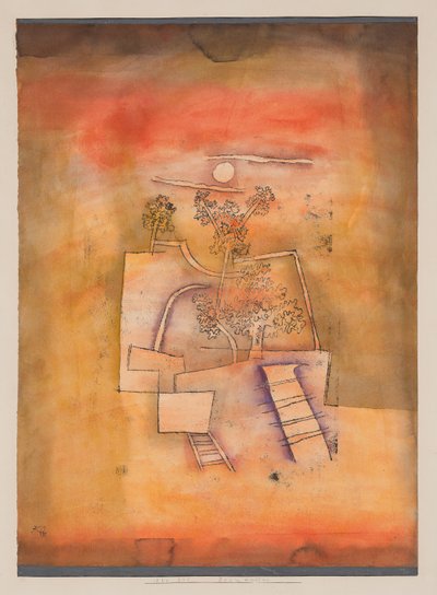 Puukulttuuri, 1924. tekijältä Paul Klee
