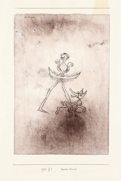 Uskollinen koira tekijältä Paul Klee