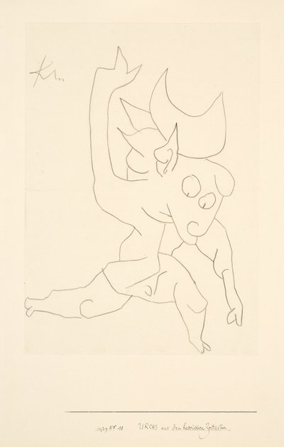 Urchs sankariajalta, 1939. tekijältä Paul Klee