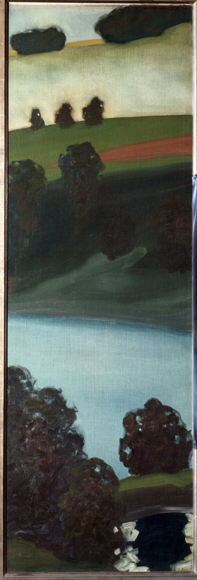 Näkymä Aar-laaksoon, Sveitsi - maalaus tekijältä Paul Klee